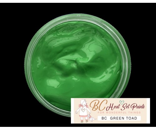 BC Heat Set Paints - Green Toad   (10 gram)